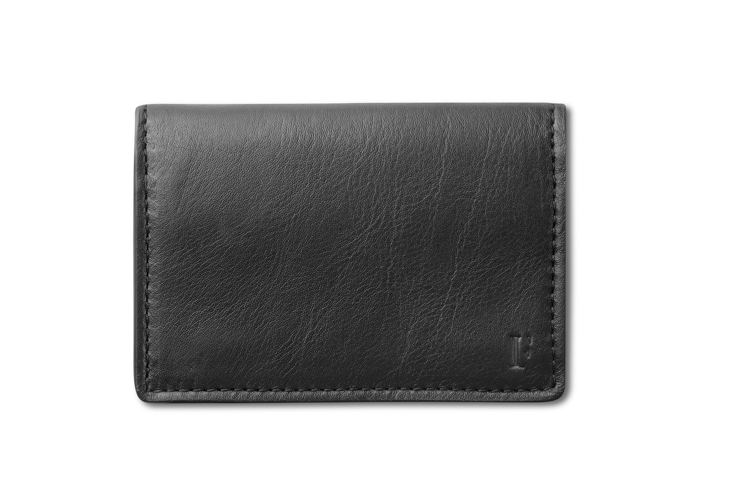 Black Double Card Holder